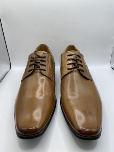BELMONDO bőr fűzős férfi cipő - 41